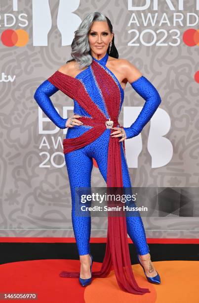 Michelle Visage attends The BRIT Awards 2023 at The O2 Arena on February 11, 2023 in London, England.