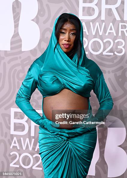 Camille Purcell aka Kamille attend The BRIT Awards 2023 at The O2 ...