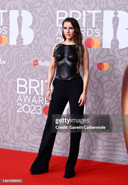 Ellie Goulding attends The BRIT Awards 2023 at The O2 Arena on February 11, 2023 in London, England.