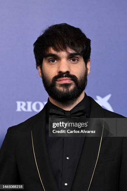 Eneko Sagardoy attends the red carpet at the Goya Awards 2023 at FIBES Conference and Exhibition Centre on February 11, 2023 in Seville, Spain.