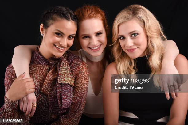 Camila Mendes, Madelaine Petsch and Lili Reinhart from the cast of 'Riverdale'