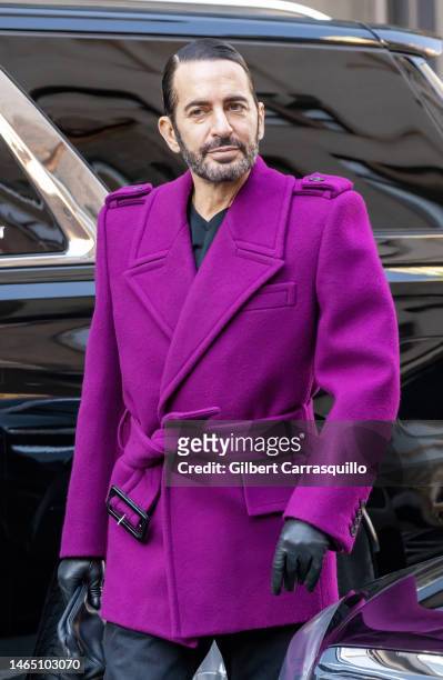Fashion designer Marc Jacobs attends the Proenza Schouler show during New York Fashion Week at Chelsea Factory on February 11, 2023 in New York City.