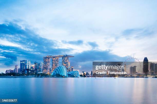 singapore's garden by bay - singapore bildbanksfoton och bilder