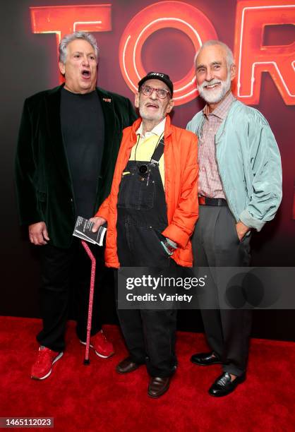 Harvey Fierstein, Larry Kramer and David Webster