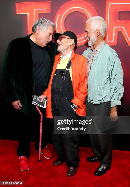 Harvey Fierstein, Larry Kramer and David Webster