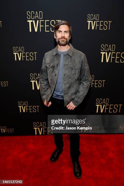 Wes Bentley attends “Yellowstone” & Wes Bentley Virtuoso Award Presentation during SCAD TVFEST 2023 on February 11, 2023 in Atlanta, Georgia.