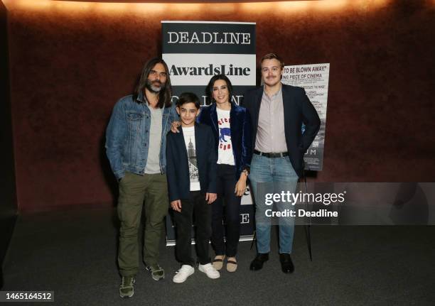 Nadine Labaki, Zain Al Rafeea, Khaled Mouzanar and Moderator Matt Grober