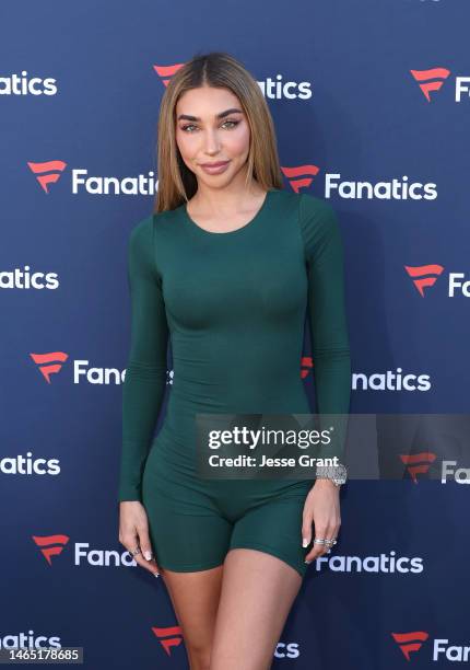 Chantel Jeffries attends the 2023 Fanatics Super Bowl Party at Biltmore Hotel on February 11, 2023 in Phoenix, Arizona.