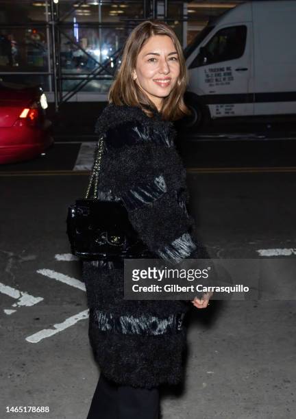 Sofia Coppola attends the Anna Sui fashion show during New York Fashion Week on February 11, 2023 in New York City.