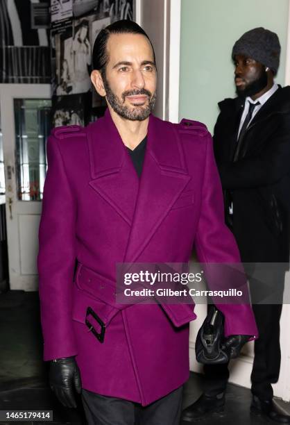 Fashion designer Marc Jacobs attends the Anna Sui fashion show during New York Fashion Week on February 11, 2023 in New York City.