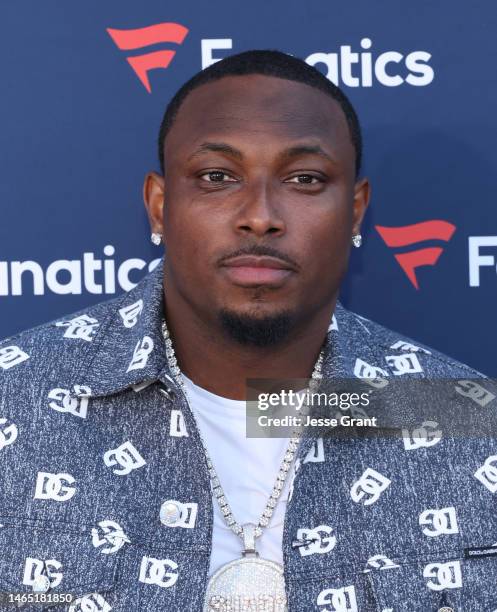 LeSean McCoy attends the 2023 Fanatics Super Bowl Party at Biltmore Hotel on February 11, 2023 in Phoenix, Arizona.