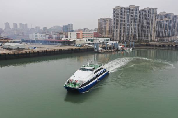 CHN: Ferry Services Resume Between Quanzhou And Kinmen Island
