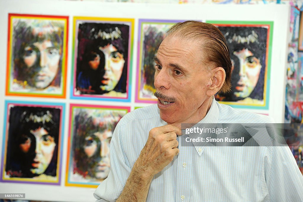 Peter Max's Paul McCartney Portrait Series Unveiling