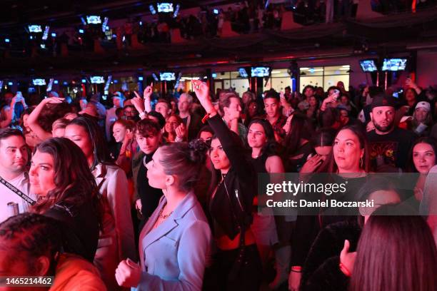 Guests attend Michelob Ultra & Netflix “Full Swing” Premiere & Super Bowl After Party on February 11, 2023 in Phoenix, Arizona.