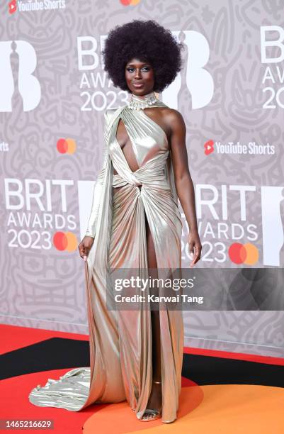 Jodie Turner-Smith attends The BRIT Awards 2023 at The O2 Arena on February 11, 2023 in London, England.