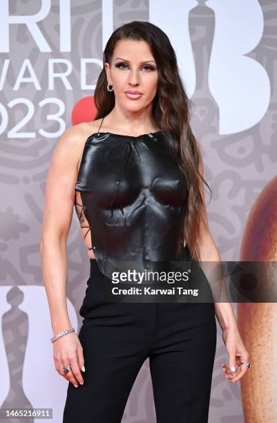 Ellie Goulding attends The BRIT Awards 2023 at The O2 Arena on February 11, 2023 in London, England.