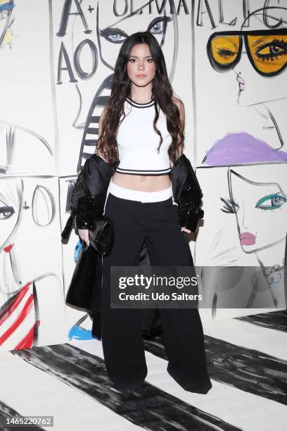 Ella Mendelsohn attends the Alice & Olivia Fall 2023 Presentation at Highline Stages on February 11, 2023 in New York City.