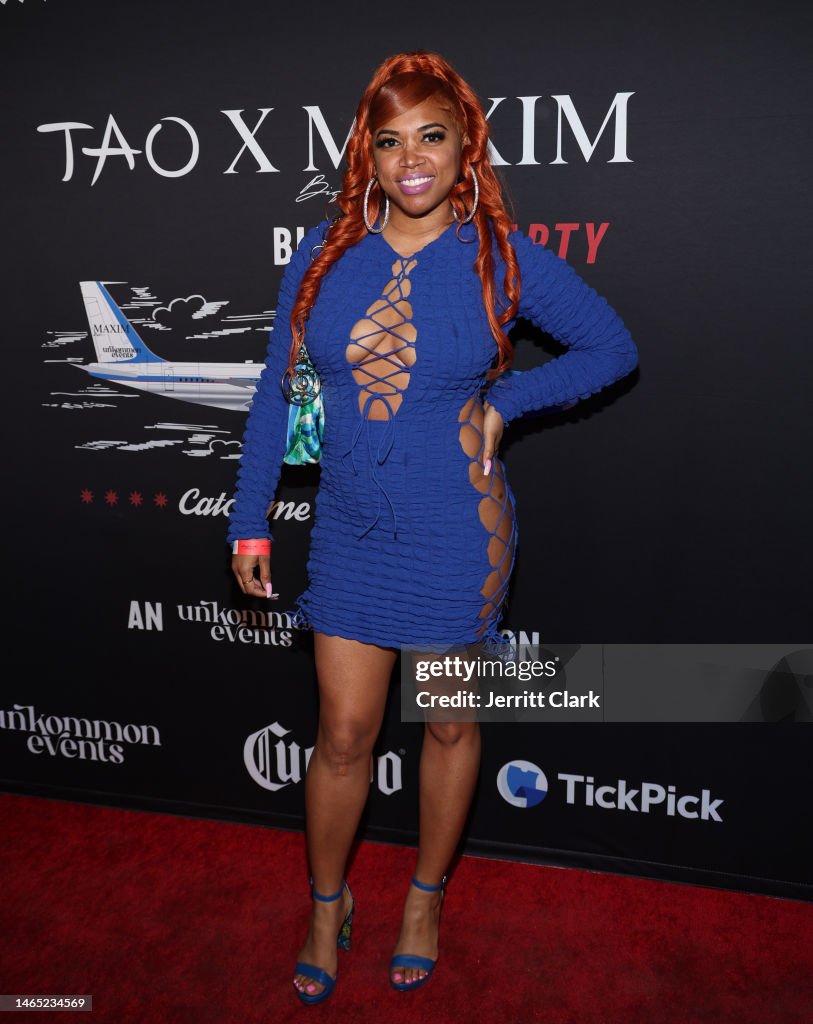 Whitney Rogers attends Tao X Maxim Big Game Party: An unKommon events