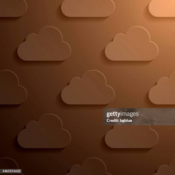 abstract brown background - cloud pattern - chocolate texture stock illustrations