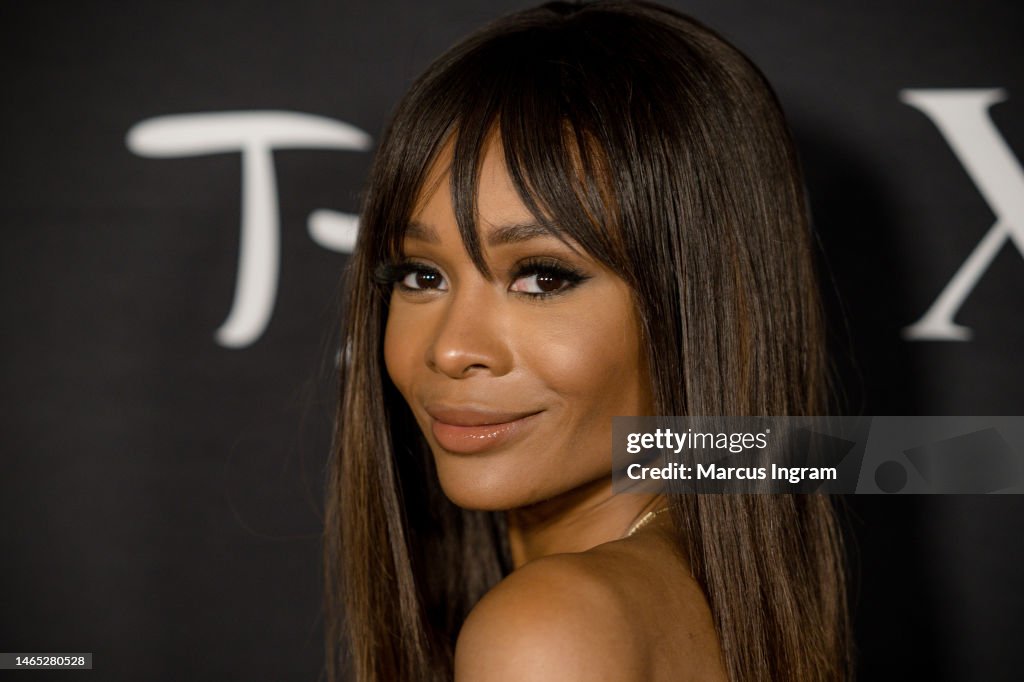 Zuri Hall attends the TAO x Maxim Big Game Party at Southwest Jet