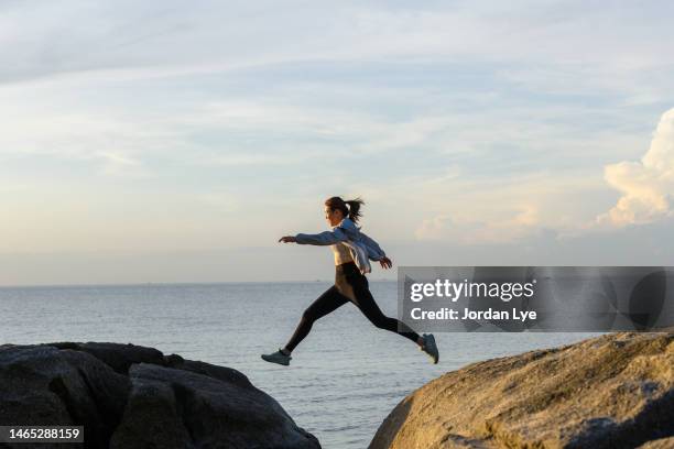 Leap Over Rocks 8,427 Leap Across Rocks Stock Photos, High-Res Pictures, and Images ...
