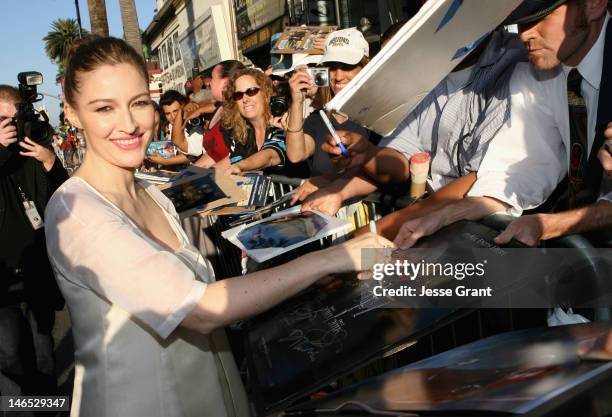 Actress Kelly Macdonald arrives at Film Independent's 2012 Los Angeles Film Festival Premiere of Disney Pixar's "Brave" at Dolby Theatre on June 18,...