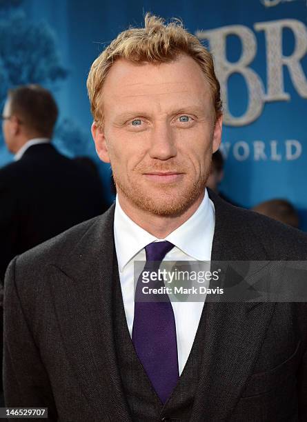 Actor Kevin McKidd arrives at the premiere of "Brave" during the 2012 Los Angeles Film Festival at Dolby Theatre on June 18, 2012 in Hollywood,...