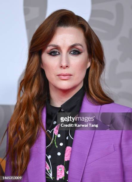 Siobhán Donaghy attends The BRIT Awards 2023 at The O2 Arena on February 11, 2023 in London, England.