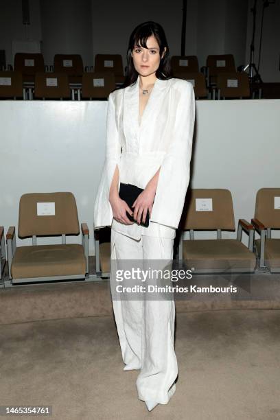 Louisa Jacobson attends the Jason Wu show during New York Fashion Week: The Shows at Guggenheim Museum on February 12, 2023 in New York City.