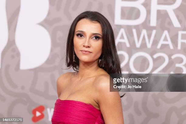 Daisy Maskell attends The BRIT Awards 2023 at The O2 Arena on February 11, 2023 in London, England.
