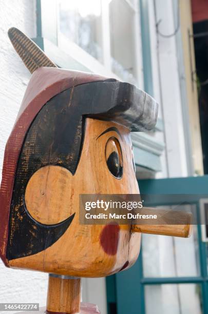 Naso Di Pinocchio In Feltro Marrone | Accessorio Costume Carnevale | Fabbricato In Francia - Foto 10