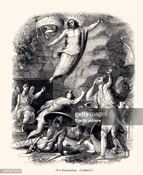 Jesus Rapture Drawing 122 Rapture Of The Church High Res Illustrations - Getty Images