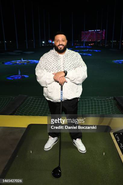 Khaled attends Michelob Ultra & Netflix “Full Swing” Premiere & Super Bowl After Party on February 11, 2023 in Phoenix, Arizona.