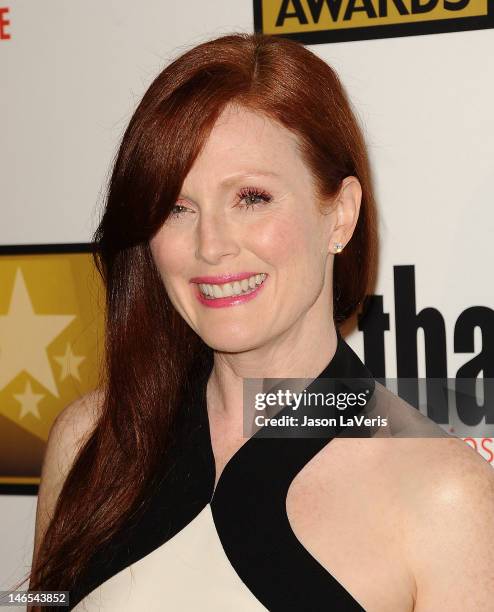 Actress Julianne Moore attends the Critics' Choice Television Awards at The Beverly Hilton Hotel on June 18, 2012 in Beverly Hills, California.