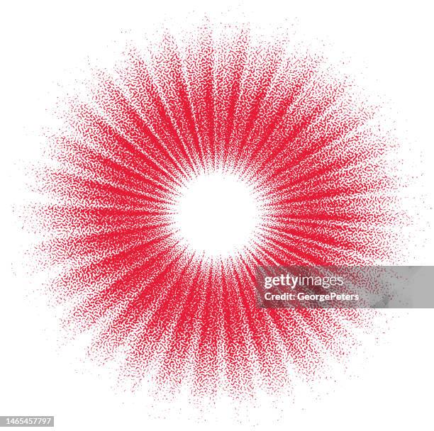 sunburst background with zoom effect - drought stock illustrations