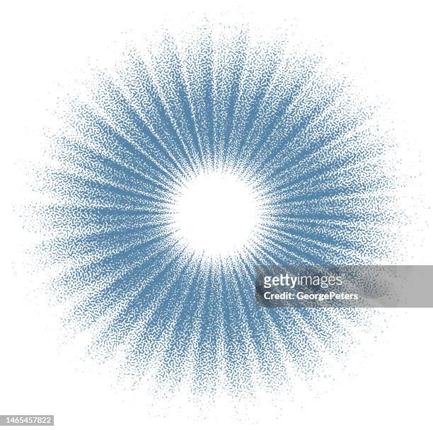 blue sunburst background with zoom effect - nuclear fusion 幅插畫檔、美工圖案、卡通及圖標