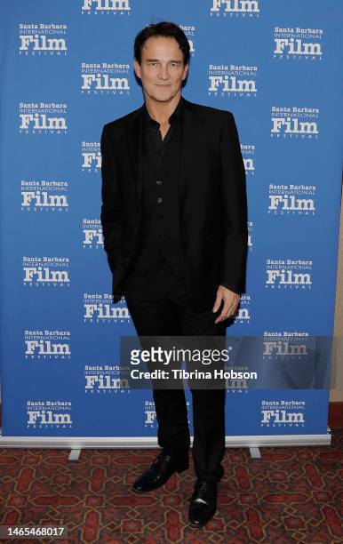 Stephen Moyer attends the screening and Q&A for 'A Bit of Light' durning the 38th Annual Santa Barbara International Film Festivalon February 12,...