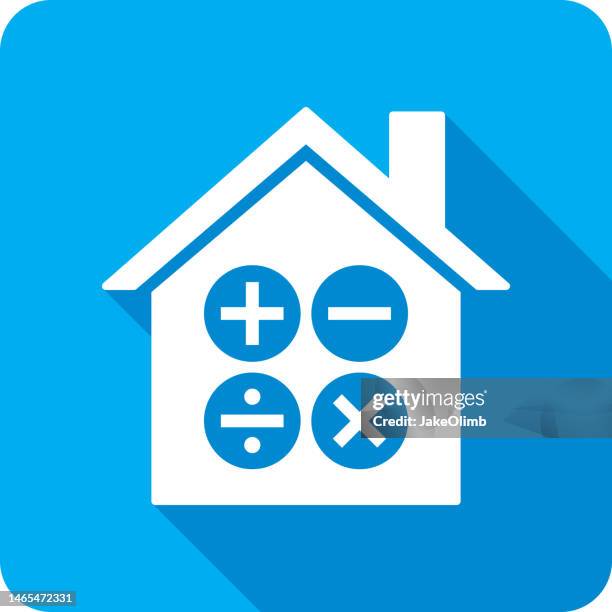 house math icon silhouette 2 - data scientists stock illustrations