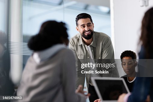 Teacher Instruction A School Class High-Res Stock Photo - Getty Images