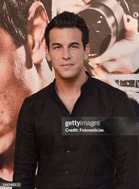 Actor Mario Casas attends a photocall for 'Tengo Ganas de Ti' at ME Hotel on June 19, 2012 in Madrid, Spain.