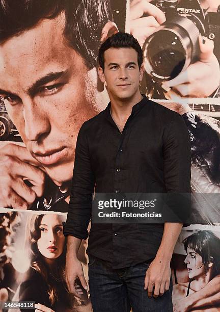 Actor Mario Casas attends a photocall for 'Tengo Ganas de Ti' at ME Hotel on June 19, 2012 in Madrid, Spain.