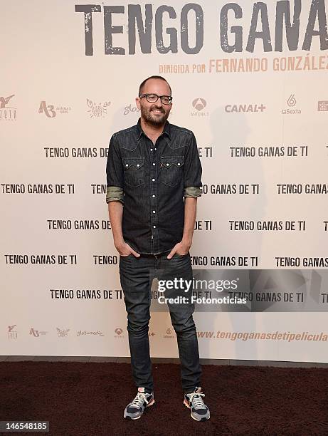 Director Fernando Gonzalez Molina attends a photocall for 'Tengo ganas de Ti' at ME Hotel on June 19, 2012 in Madrid, Spain.