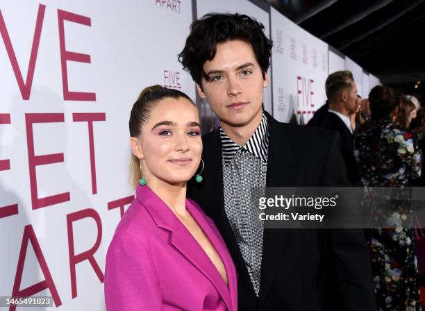 Haley Lu Richardson and Cole Sprouse