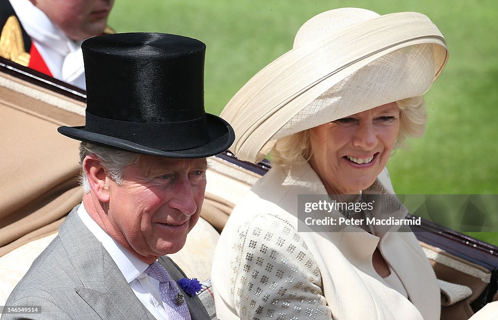 Racegoers Attend The First Day Of Royal Ascot