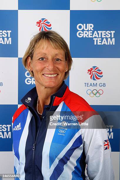 Mary King of Team GB poses for a portrait at the University of Greenwich on June 19, 2012 in London, England