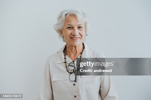 portrait of a senior woman