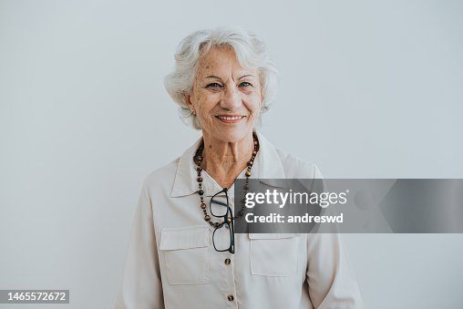 Portrait of a senior woman Portrait of a senior woman