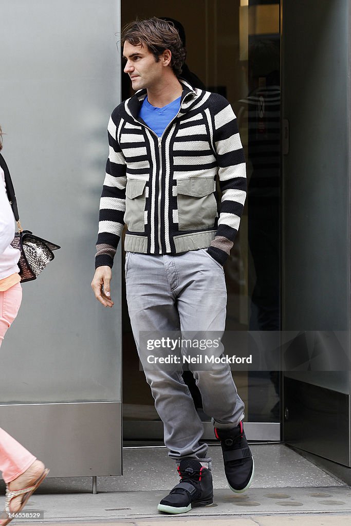 Celebrity Sightings In London - June 19, 2012