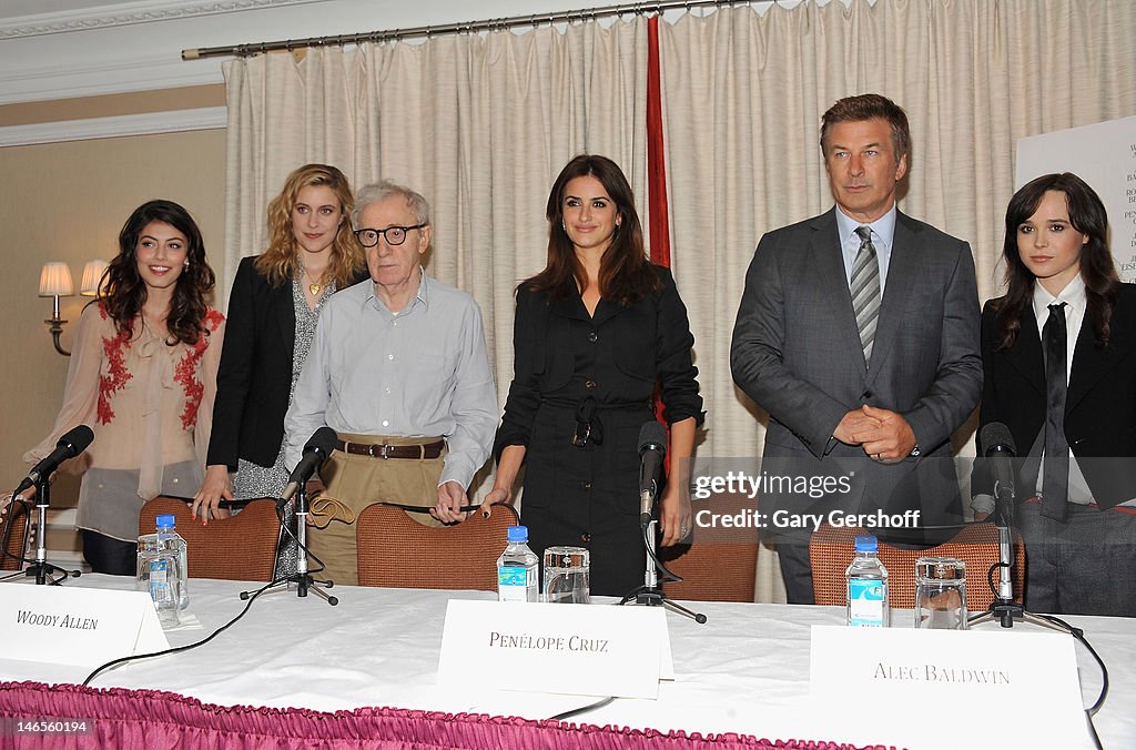 "To Rome With Love" Press Conference