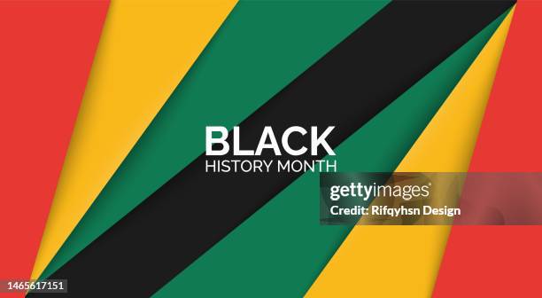 ilustraciones, imágenes clip art, dibujos animados e iconos de stock de celebración del mes de la historia negra. gráfico de diseño de ilustración vectorial antecedentes del mes de la historia negra - historia-negra-de-estados-unidos